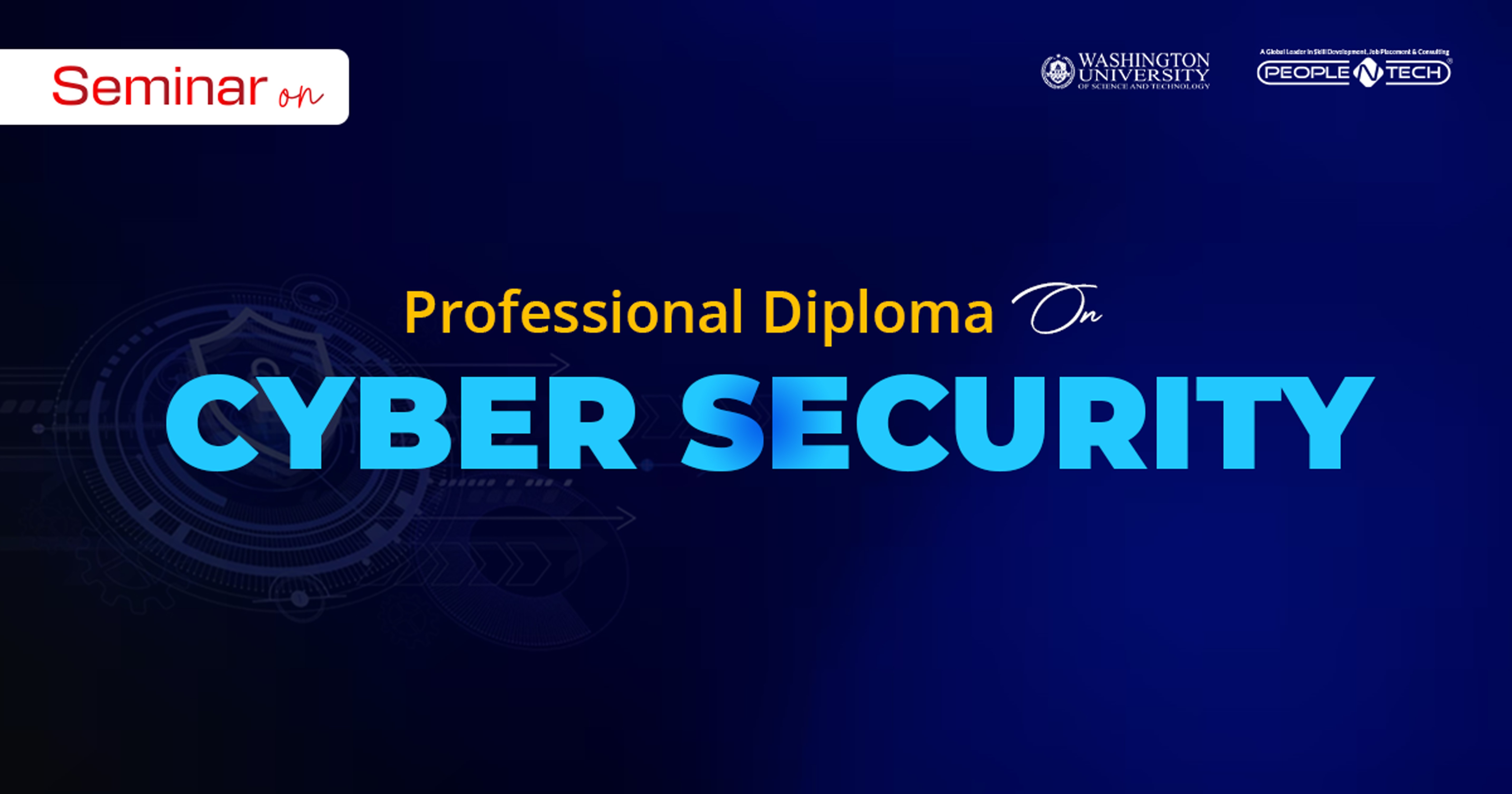 Online Seminar on Professional Diploma in Cyber Security